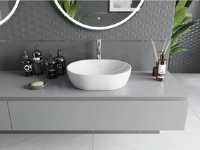 Mexen Viki lavatório de bancada 48 x 35 cm, branco - 21054800