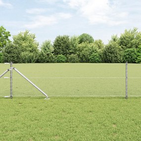 Cerca Hexagonal vidaXL 0,6x100 m Aço Galvanizado