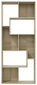 Estante 67x24x161 cm derivados de madeira carvalho sonoma