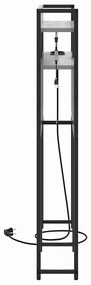 Cabeceira de armazenamento Cinza sonoma 100 cm