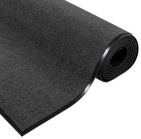 Capacho Lavável Antracite 120x250 cm