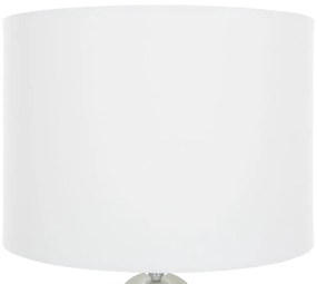 Candeeiro de mesa branco UELE Beliani