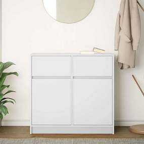 Aparador c/ gaveta 80x34x76 cm derivados de madeira branco