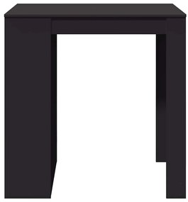 Mesa de bar 102x70x103,5 cm derivados de madeira preto