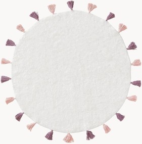 Tapete redondo tufado à mão Malu