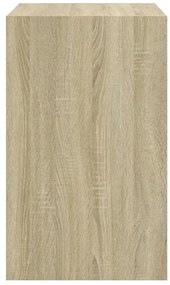 Sapateira 60x42x69 cm derivados de madeira carvalho sonoma