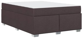 Estrutura da Cama Outros Castanho escuro 160 x 200 cm tecido