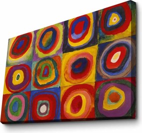 Tela Decorativa 4570KANDINSKY008 – Multicolor – 45 x 70 cm