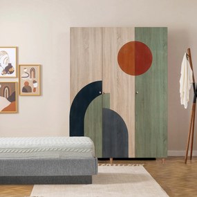 Roupeiro Lena – Sonomo – 135x192x52 cm