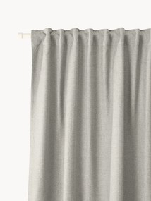 Cortinas opacas multi-banda Jensen, conjunto de 2, L 130 cm