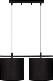 Candeeiro de Teto Valiz – Preto – 47 x 20 cm