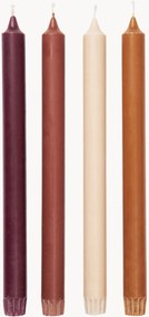 Velas de mesa Pure, conjunto de 4