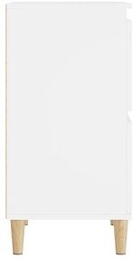 Aparadores 2 pcs 60x35x70 cm derivados de madeira branco