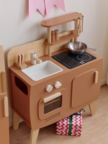 Cozinha design em madeira FSC® caramelo