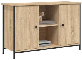 Móvel de TV 100x35x65 cm derivados de madeira carvalho sonoma