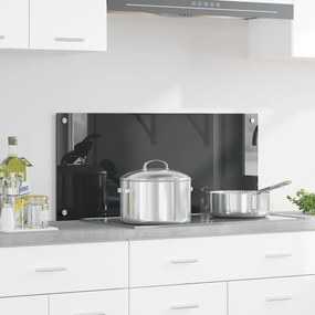 vidaXL Proteção de Cozinha Cinzento escuro 90 x 40 x 0.6 cm
