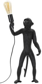 CANDEEIRO DE MESA MACACO PRETO CM Ø 26X34X55