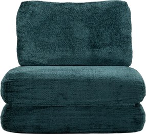 POLTRONA/CAMA FASTER TEAL 80X100X80 CM (COMPRIMIDA - TAMANHO DA CAMA 204X80X18 CM) AZUL