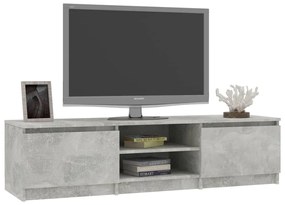 Móvel de TV Infinity de 140cm - Cinzento Cimento - Design Moderno