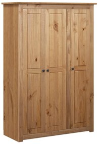 Roupeiro com 3 portas 118x50x171,5 cm pinho Panamá