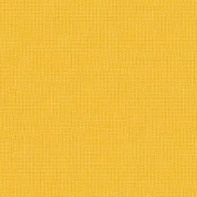 Cadeira de baloiço tecido amarelo mostarda