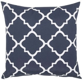 Conjunto de 2 almofadas decorativas de jardim azuis 40 x 40 cm SOFADES Beliani