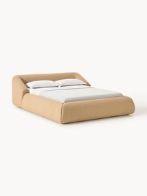 Bouclé Upholstered Bed Sofia