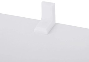 Estante sala com 6 prateleiras 70 x 24 x 190,5 cm branco