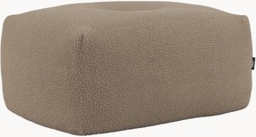 Pufe em teddy-bouclé Soft