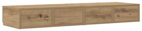 Camas Armazenamento vidaXL Carvalho Artesanal 120x36,5x16,5 cm Madeira