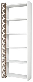 Estante City – Branco – 64,6 cm x 170 cm x 24,2 cm