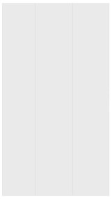 Estante/aparador 66x30x98 cm contraplacado branco