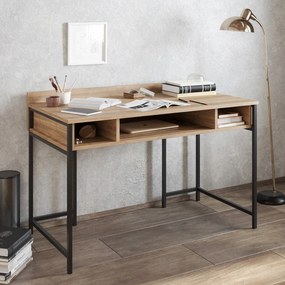 Secretária Tumata – Preto Nogueira – 119,5 x 65,2 x 62 cm