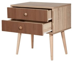 Mesa de Cabeceira City Two – Multicolor – 60 cm x 61 cm x 40 cm