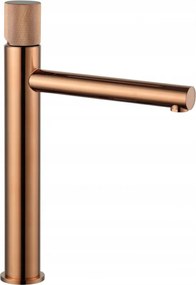 Mexen Elba One torneira alta para lavatório, dourada rosa - 74111-60