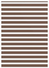 vidaXL Cortina de zebra 165x200 cm largura do tecido 160,9cm poliéster