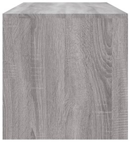 Mesa de centro 100x40x40 cm derivados madeira cinzento sonoma