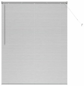 Persiana de Janela com cortinas Outros Manual Prata 80 x 130 cm Alumín