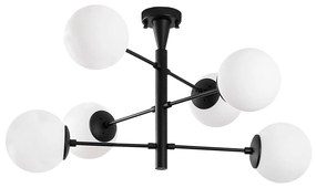 Candeeiro Arge – Preto – 75 x 75 x 40 cm