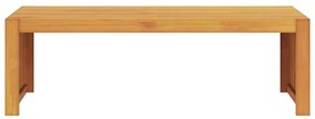 Mesa de Centro 110x55x35 cm Madeira Sólida Acácia