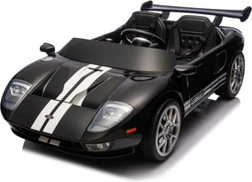 Carro elétrico para Crianças 24V 4x4 Ford GT Rodas Espuma EVA, assento couro ecológico Preto