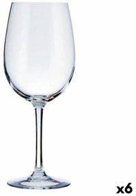 Copo para Vinho Ebro Transparente 350 Ml (6 Unidades)
