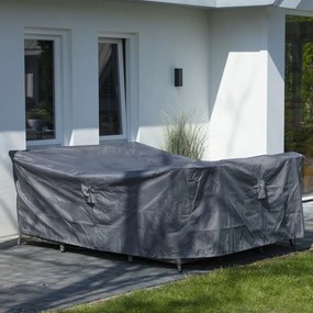 Cobertura para lounge de exterior 400x300x70 cm cinzento