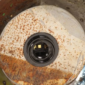 Candeeiro suspenso industrial 25W 111 cm E27 multicor