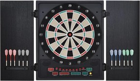 Alvo eletrônico digital para até 8 jogadores com 12 dardos e 30 pontas