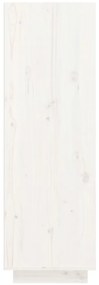 Sapateira 30x34x105 cm pinho maciço branco