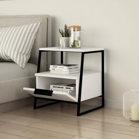 Secretária de Estudo e Estante Box – Nogueira e Creme – Secretária: 12