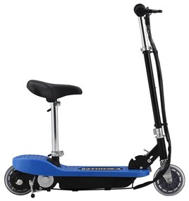 Trotinete/scooter elétrica com assento 120 W azul