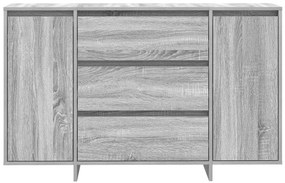 Sideboard Cinza Sonoma 120x41x75 cm Madeira de engenharia