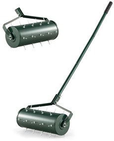 Aerador de gramado manual de 18/21 polegadas com alça removível - 21 polegadas